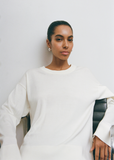 Ren Merino Wool Sweater — Cream