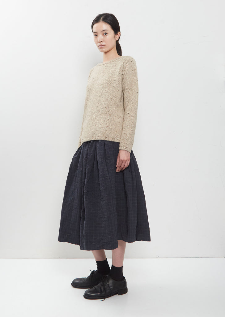 Tweed Cashmere Sweater