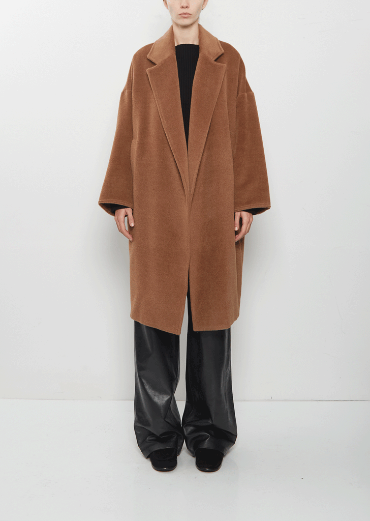 Llama Wool Oversized Coat