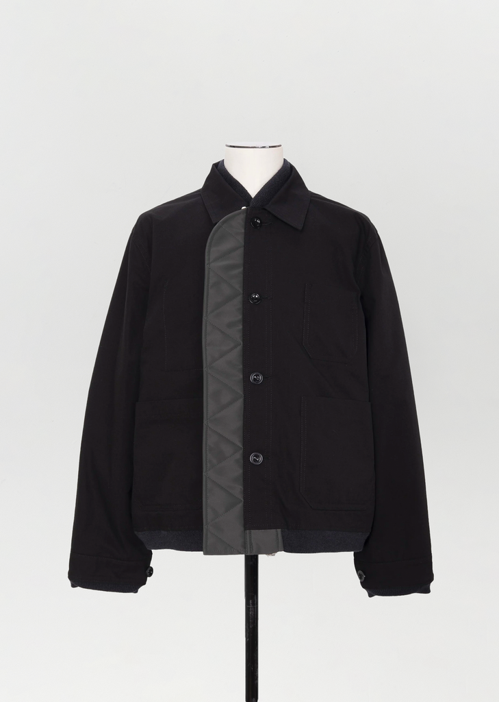 Nylon Twill x Ripstop Reversible Blouson
