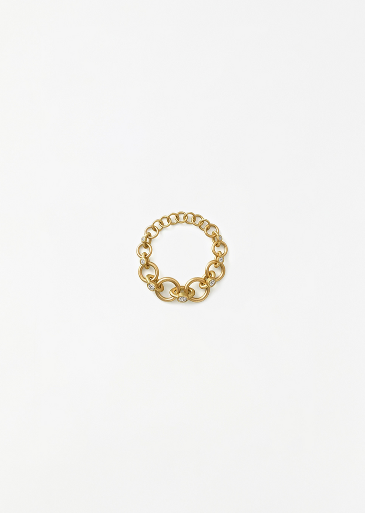 Diamond Link Ring