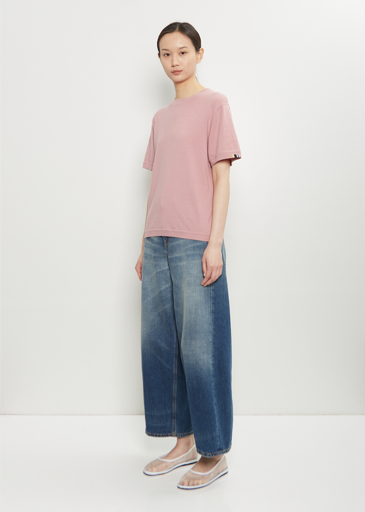 n°268 Cuba Cotton Cashmere Top — Rosa