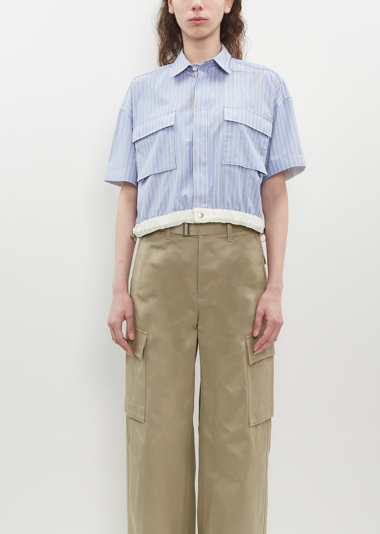 Thomas Mason Cotton Poplin Shirt – La Garçonne Thomas Mason Cotton Poplin Shirt – La Garçonne