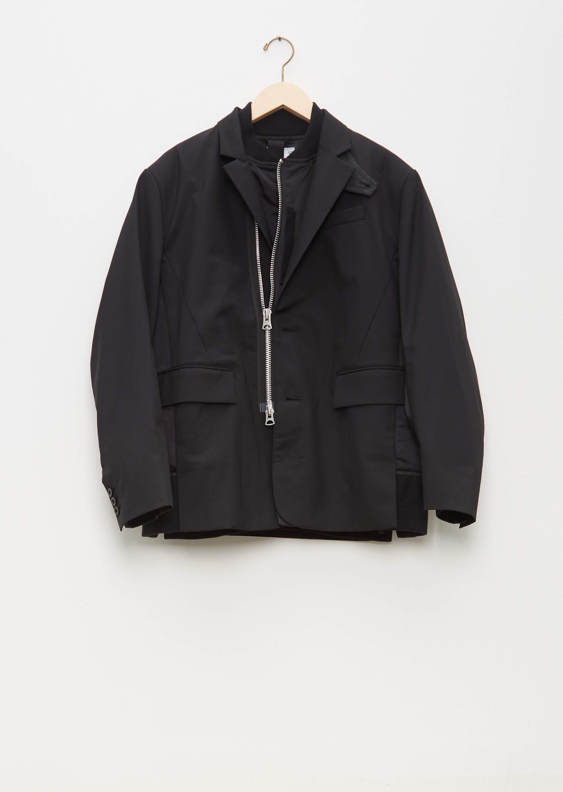 ジャケット・アウター sacai 21SS/Suiting Coat/2/BLK/21-02455M ジャケット・アウター sacai 21SS/Suiting Coat/2/BLK/21-02455M