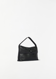 Sally Leather Handbag — Black