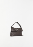 Sally Leather Handbag — Taupe