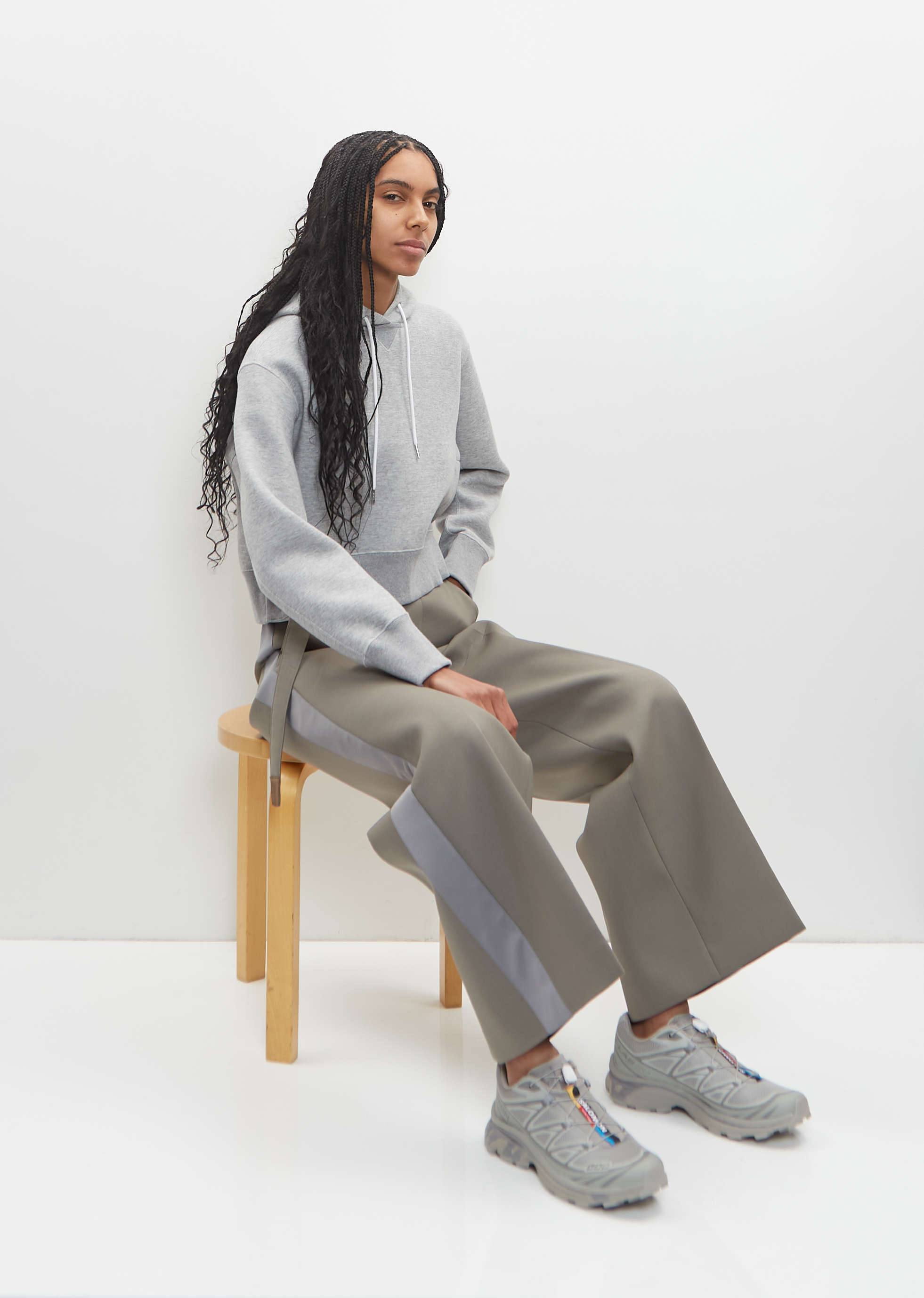 XT-6 — Ghost Gray/Gray Flannel – La Garçonne XT-6 — Ghost Gray/Gray Flannel – La Garçonne