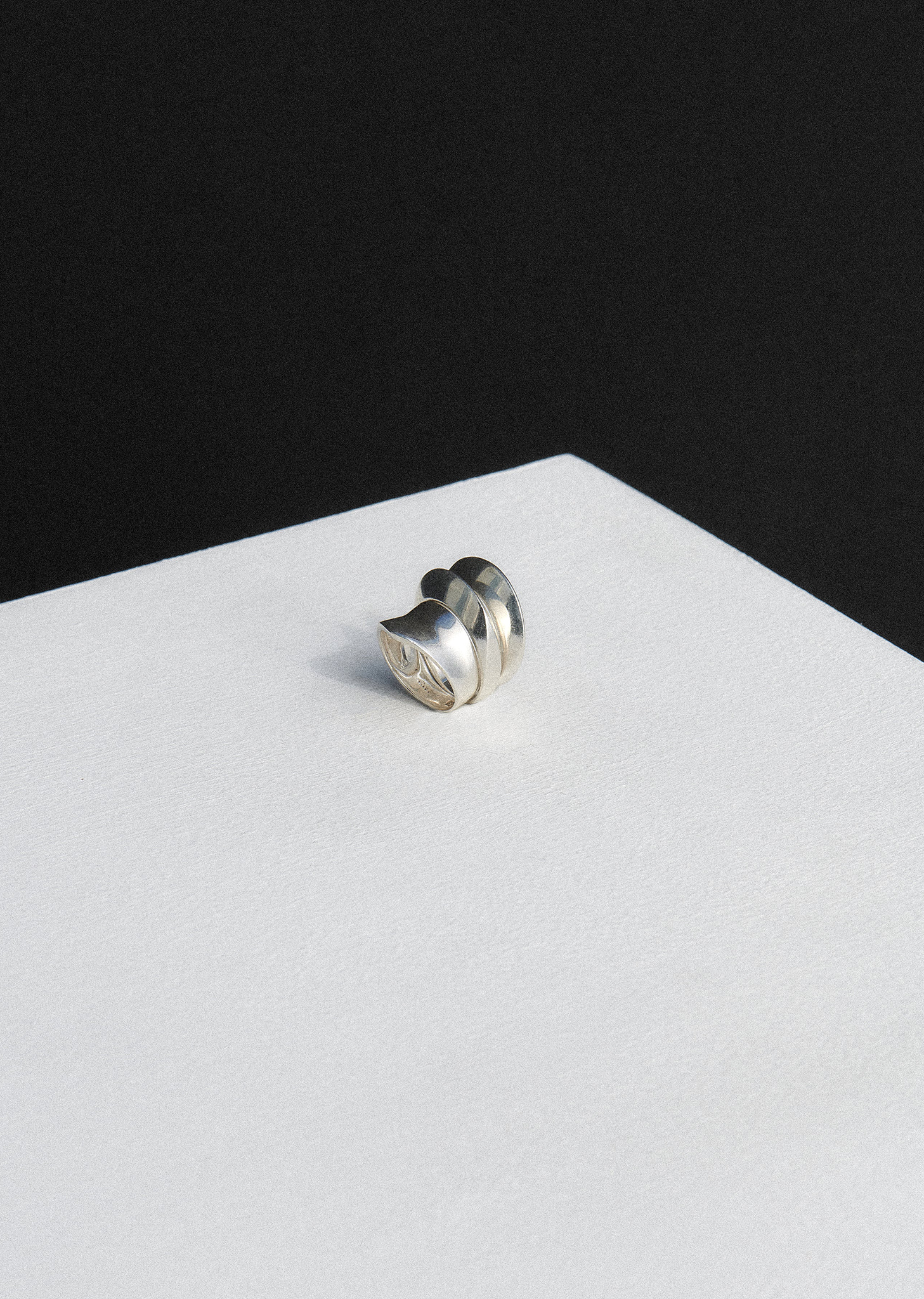 Disc and Dimple Ring Set – La Garçonne Disc and Dimple Ring Set – La Garçonne