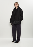Heavy Wool Embroidered Scarf Jacket