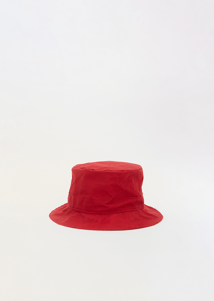 Waxed Cotton Walk Time WXC-CB Hat — Red