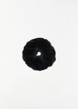 Gaby Mink Scrunch — Black
