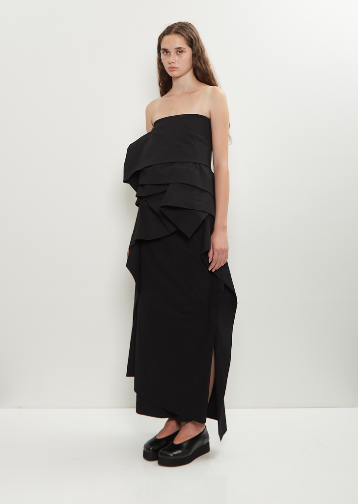 Washi Paper Collapsing Sculpture Skirt