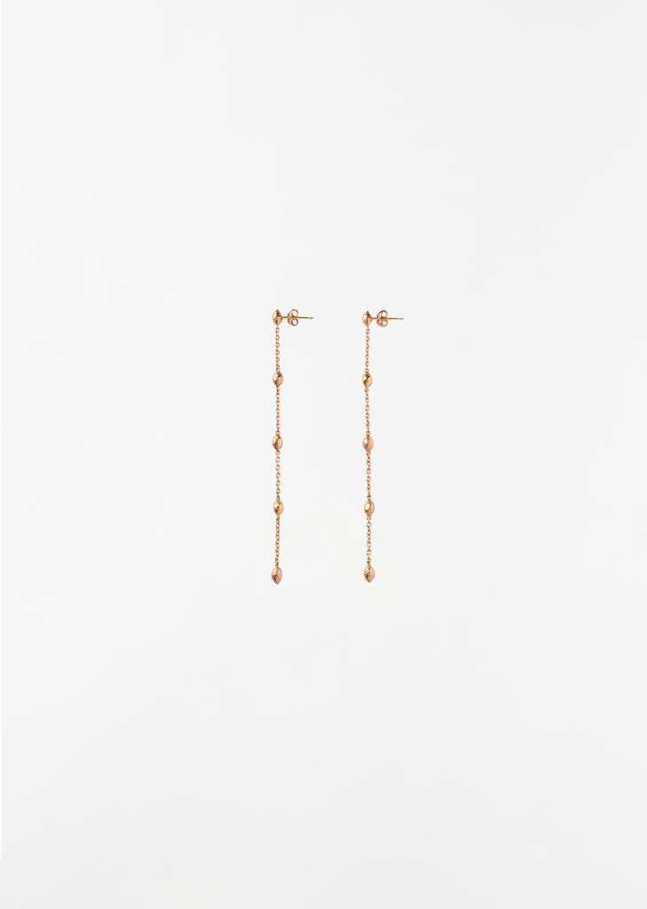 Sea Kale Seeds Drop Earrings