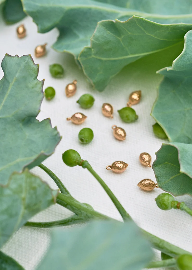 Sea Kale Seed Bracelet — Caramel