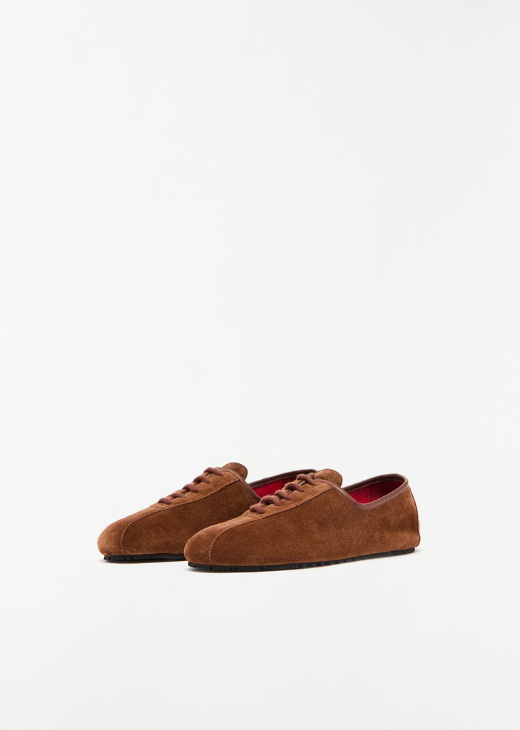 Leather Lace Up Shoes — Sequoia