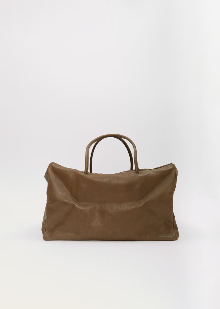 Matte Shoulder Bag — Khaki