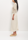 Cotton Organdy Droite Skirt