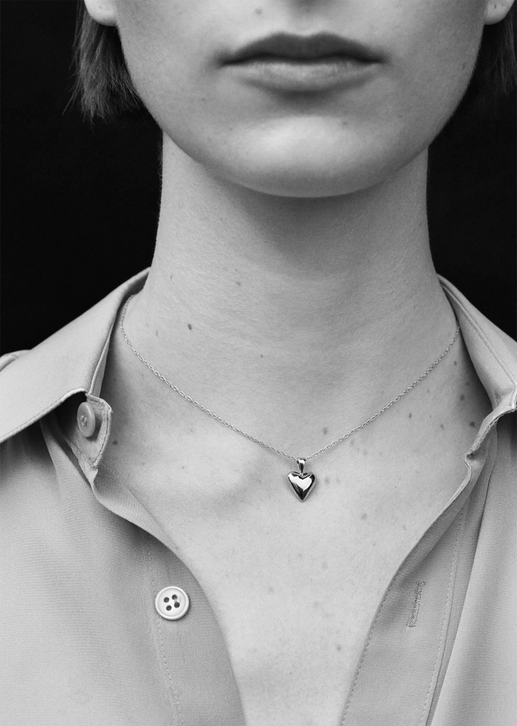 Gold Tiny Heart Pendant