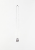 Glass ACC Necklace — Silver