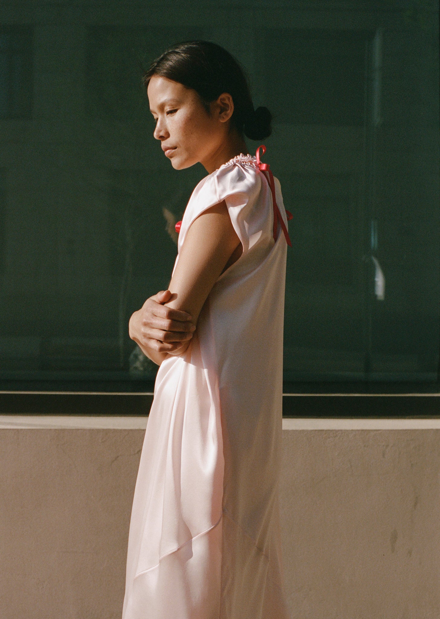 Sack Dress w/ Shoulder Bite – La Garçonne Sack Dress w/ Shoulder Bite – La Garçonne