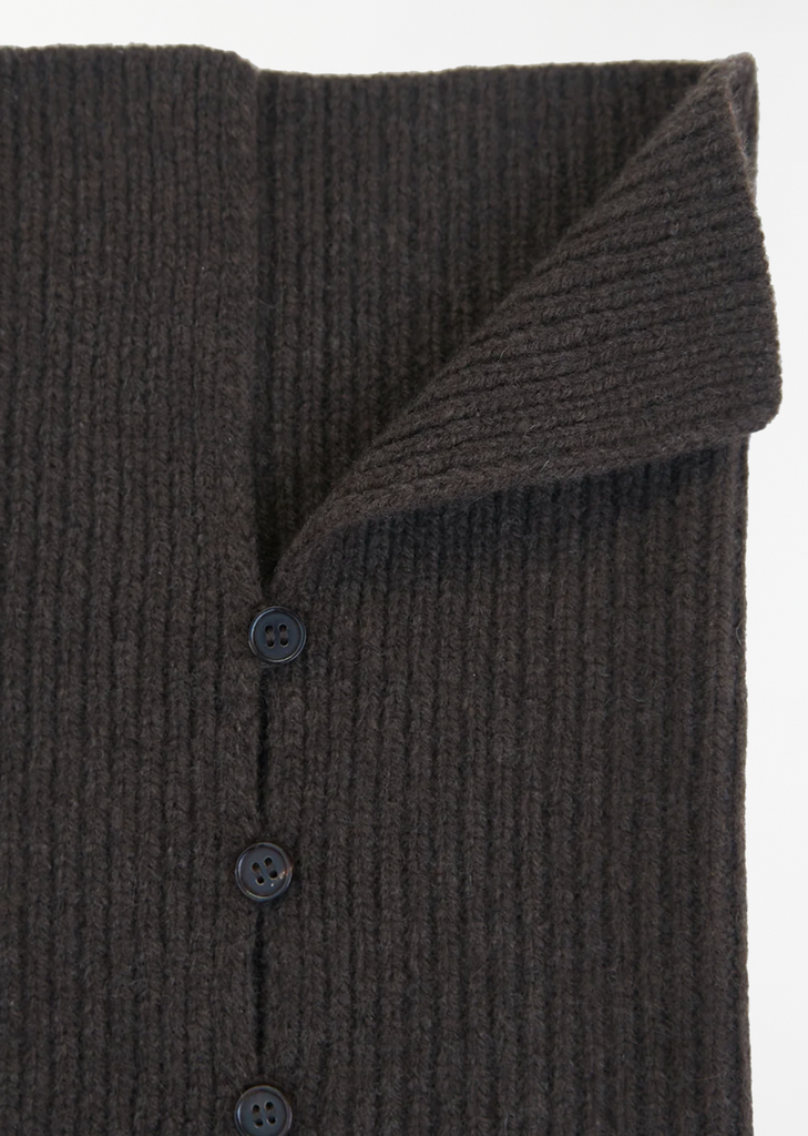 Button Down Skinny Neck Piece