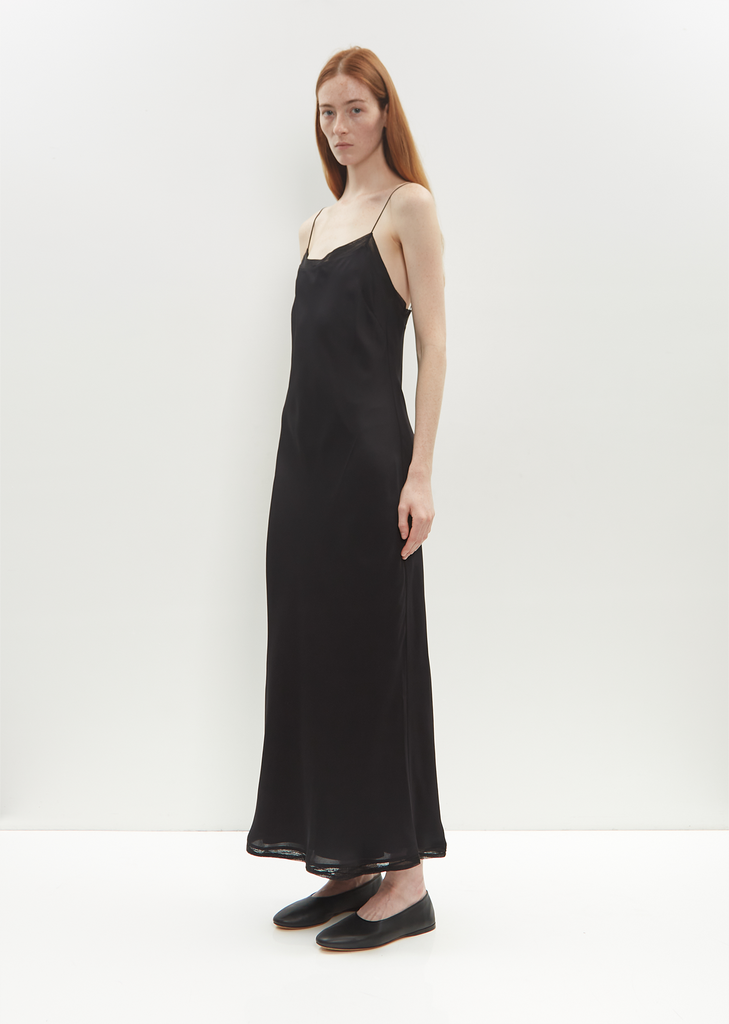 Silk Satin Slip Dress