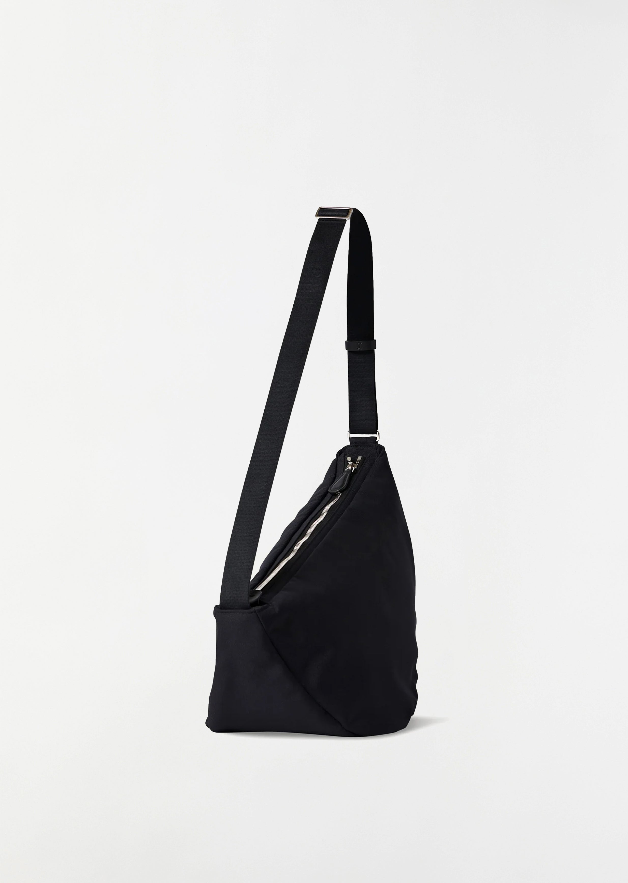 The Row Slouchy Banana Large Bag in Black Pld