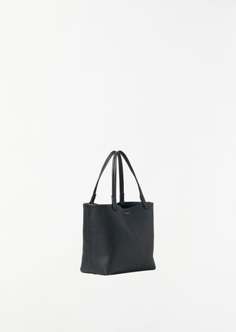 White Park small grained-leather shoulder bag