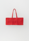 Exclusive Washed Canvas Canoe Tote, Medium — Red