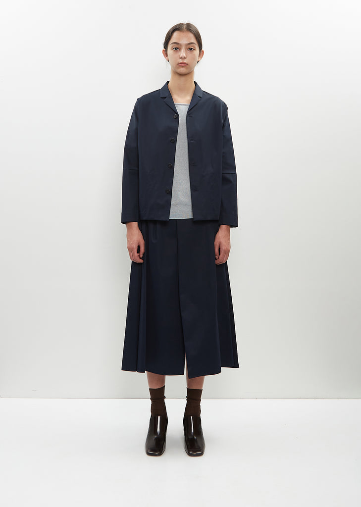 Technical Cotton Special Paneled Jacket — Moon Night