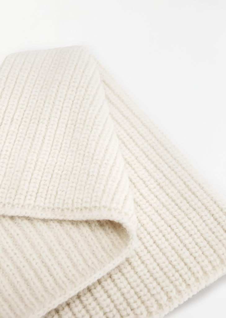 Alpaca Snood — Light Cream