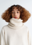Alpaca Snood — Light Cream