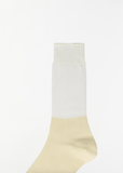 Sheer Rib Socks — White