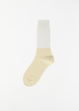Sheer Rib Socks — White