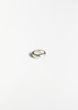 Silver Bagel Ring