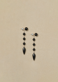 Small Onyx Phoenician Earrings