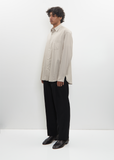 Cotton Silk Oversized Regular Collar Shirt