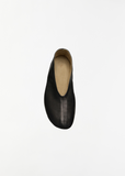Stella Leather Slipper — Black