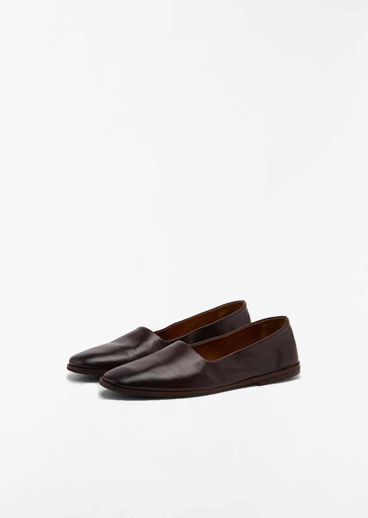 Stesa Leather Loafer — Chocowine