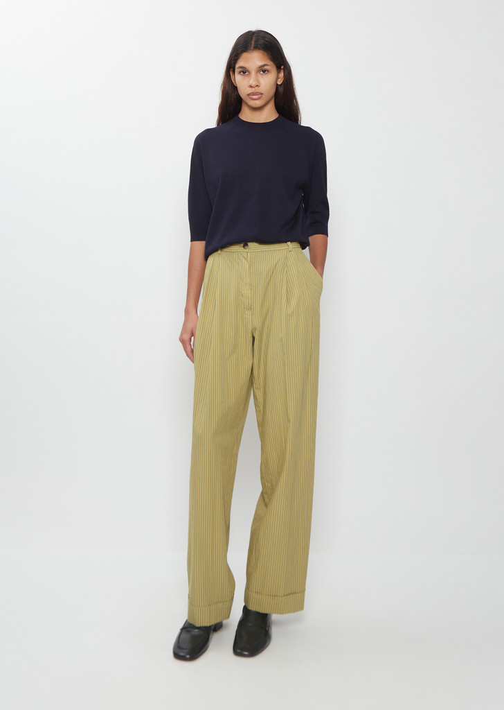 Partan Cotton Poplin Pants