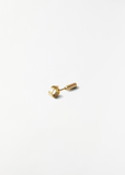 Node Stud Earring — Circle
