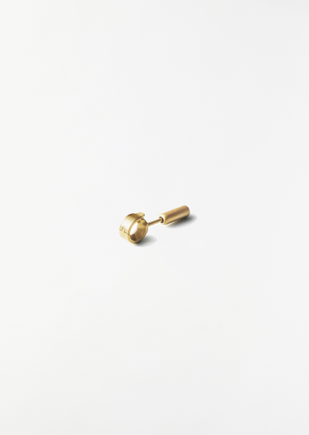 Node Stud Earring — Circle