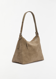 Belted Hobo Bag — Pebble