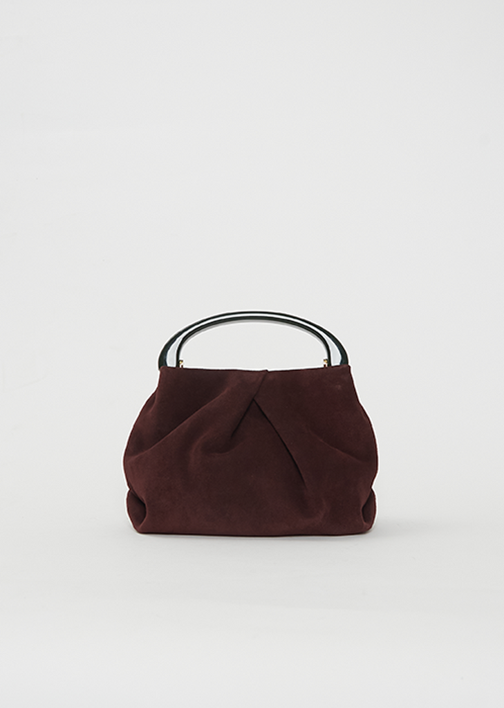 Crisp Folded Suede Bag