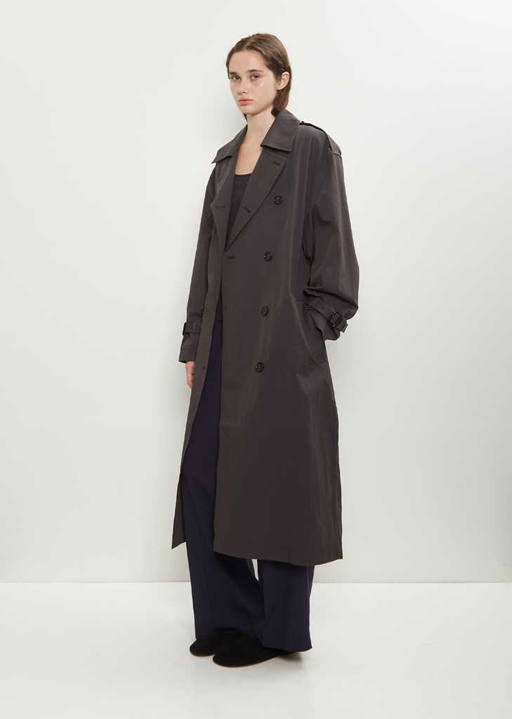 Crisp Cotton Summer Trench