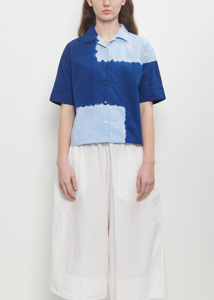 Cotton Gingham Check Shirt
