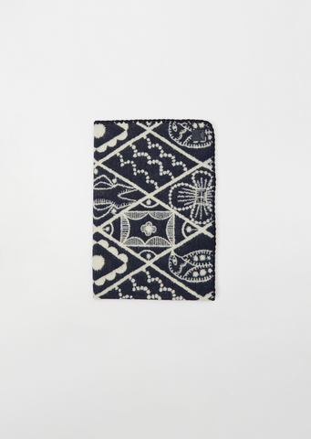 Symphony Wool Blanket, Extra Small — Navy