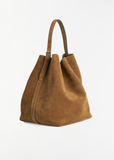 Belted Tote — Tan