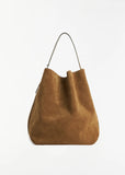 Belted Tote — Tan