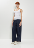 Luiza Organic Cotton Blend Tank — White